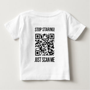 Scan Me QRコード:未来を作成 ベビーTシャツ