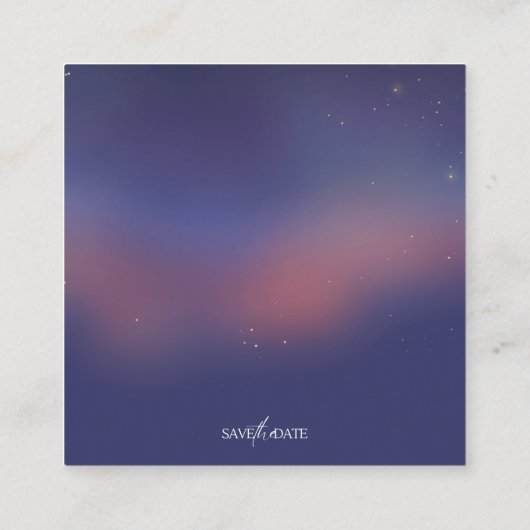 Scan QR code RSVP Wedding Insert エンクロージャーカード (裏面)