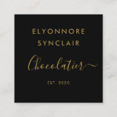 Scan To Order Qr Code スクエア名刺 (正面)