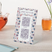 SCAN TO PAY QRコード エスプレッソコーヒーショップ 台座サイン (インサイチュ)