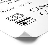 Scan to Pay Sign QR Code Payment Sign for Small Bu ポスター (角)