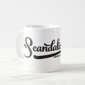 Scandaliciousのコーヒー・マグ コーヒーマグカップ (正面左)