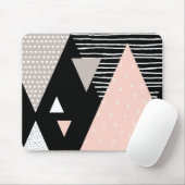 Scandiの山頂のデザイン マウスパッド (マウス)