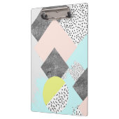 Scandiの幾何学的で抽象的なデザイン クリップボード (左)