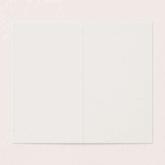 Scandi Daisy Pattern Custom Color Folded Card (内部フラット)