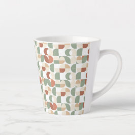 Scandi Geometric カフェラテマグ