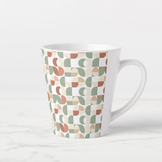 Scandi Geometric カフェラテマグ (右)
