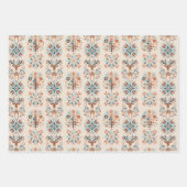 Scandi Holiday ラッピングペーパーシート (正面)