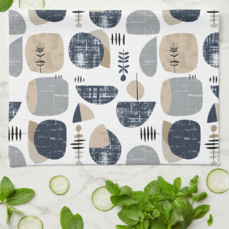Scandi Modern Abstract Kitchen Towel キッチンタオル