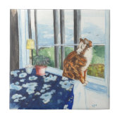 Scandia猫 タイル (正面)