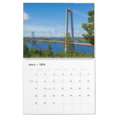 Scandinavia カレンダー (3月 2026)