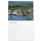 Scandinavia カレンダー (2月 2027)