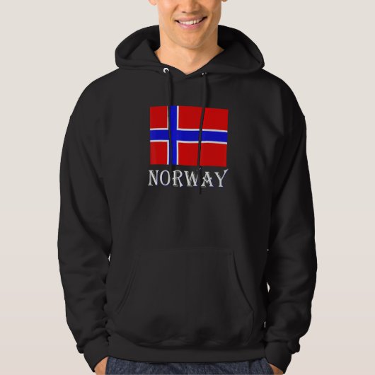 Scandinavia Norwegian Flag Nordic Country Norway パーカ (正面)