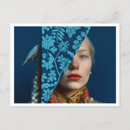 Scandinavia Winter Holiday Postcard シーズンポストカード