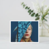 Scandinavia Winter Holiday Postcard シーズンポストカード (スタンド正面)