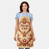 Scandinavian Apron, Mors mat er best エプロン (着用した状態)