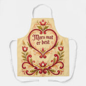 Scandinavian Apron, Mors mat er best エプロン (正面)
