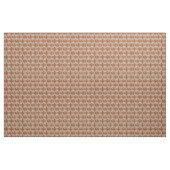 Scandinavian boho brown lines  ファブリック (ヤード)