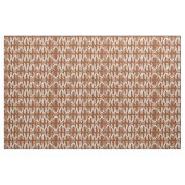 Scandinavian boho brown lines  ファブリック (ファットクウォーター)