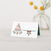 Scandinavian Christmas プレイスカード (正面)