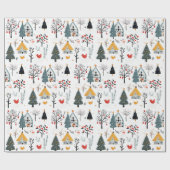 Scandinavian Christmas   ラッピングペーパー (フラット)