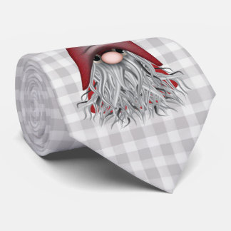 Scandinavian Christmas Gnome Tie ネクタイ