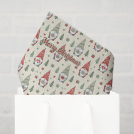 Scandinavian Christmas Gnome Tissue Paper 薄葉紙