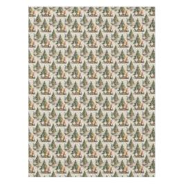 Scandinavian Christmas Gnomes テーブルクロス