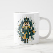Scandinavian Christmas Nutcracker ジャンボコーヒーマグカップ (右)