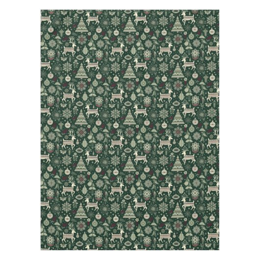 Scandinavian Christmas Time テーブルクロス (正面)