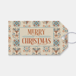 Scandinavian Deer Holiday ギフトタグ