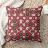 Scandinavian Fair Isle Christmas Edition 1 クッション (ブランケット)
