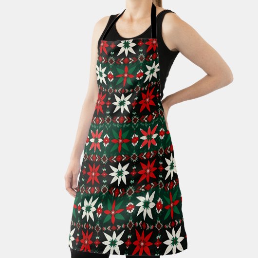Scandinavian Fair Isle Christmas Edition 3 エプロン (インサイチュ)
