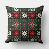 Scandinavian Fair Isle Christmas Edition 3 クッション (正面)