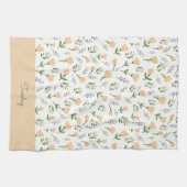 Scandinavian Floral Day of Week キッチンタオル (横)