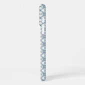 Scandinavian Floral Pattern iPhoneケース (左側面)