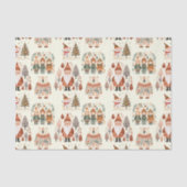 Scandinavian Folk Art Festive Holiday 薄葉紙 (正面)