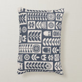 Scandinavian folk art seamless vintage pattern wit アクセントクッション (裏面(縦))