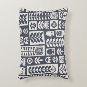 Scandinavian folk art seamless vintage pattern wit アクセントクッション (正面(垂直))