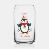 Scandinavian Folk Art Style ガラス缶 (正面)