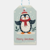 Scandinavian Folk Art Style ギフトタグ (正面)