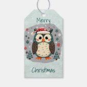 Scandinavian Folk Art Style ギフトタグ (正面)