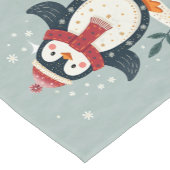 Scandinavian Folk Art Style ショートテーブルランナー (コーナー)