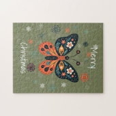 Scandinavian Folk Art Style ジグソーパズル (横)