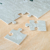 Scandinavian Folk Art Style ジグソーパズル (側面)