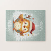 Scandinavian Folk Art Style ジグソーパズル (横)