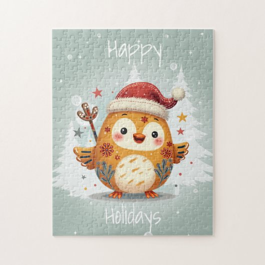 Scandinavian Folk Art Style ジグソーパズル (縦)