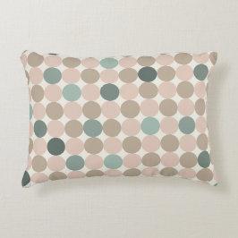 Scandinavian Geometric Accent Pillow Turquoise アクセントクッション