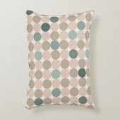 Scandinavian Geometric Accent Pillow Turquoise アクセントクッション (正面(垂直))