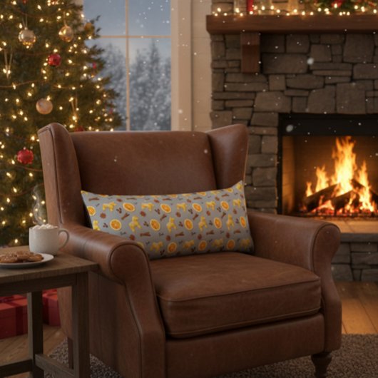 Scandinavian Gingerbread & Citrus Holiday  ボディピロー